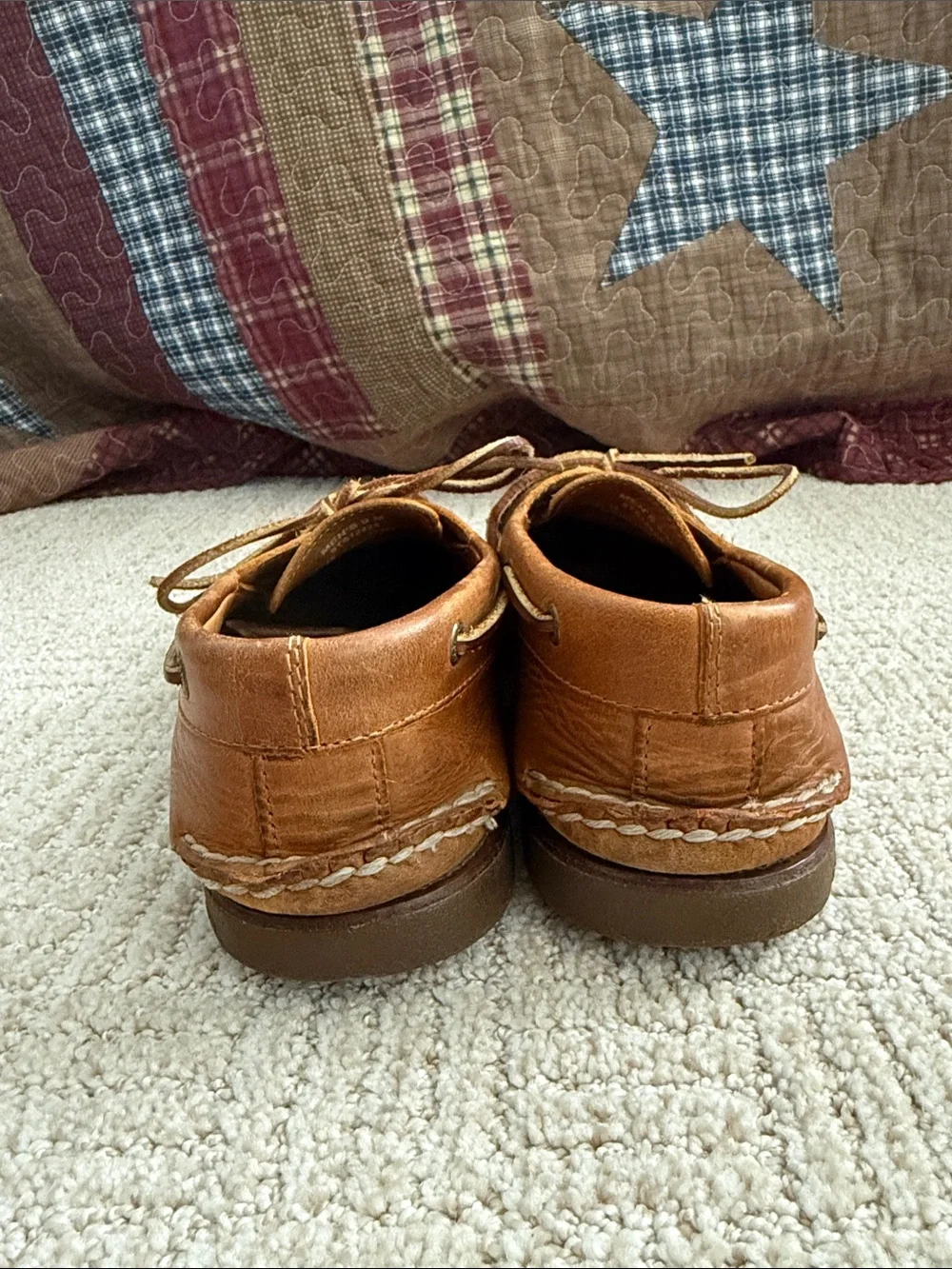 Sperry leather boat shoe - size 9